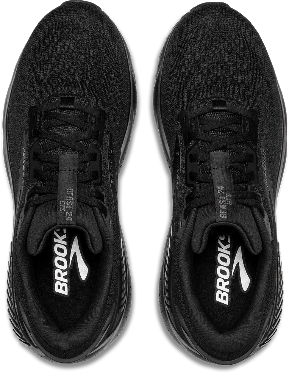 BROOKS Men's Beast GTS 24 (020 - Black/Black/Ebony) 4 BROOKS Men's Beast GTS 24 (020 - Black/Black/Ebony) - Image 4