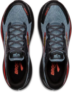 BROOKS Men's Divide 5 (004 - Citadel/Ebony/Lime) -Tcrunning Sale Store 110429 004 O Divide 5