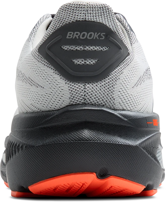 BROOKS Men's Ghost 17 EXTRA WIDE (048 - Oyster Mushroom/Orange/Ebony) 5 BROOKS Men's Ghost 17 EXTRA WIDE (048 - Oyster Mushroom/Orange/Ebony) - Image 5