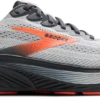 BROOKS Men's Ghost 17 EXTRA WIDE (048 - Oyster Mushroom/Orange/Ebony) -Tcrunning Sale Store 110442 048 L Ghost 17