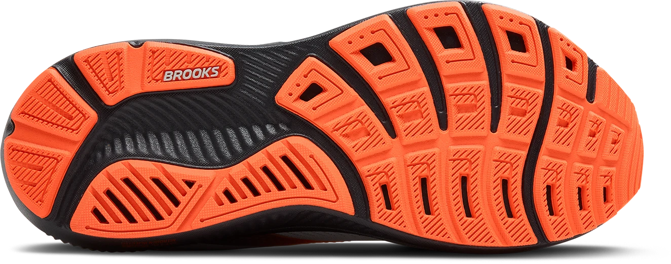 BROOKS Men's Ghost 17 EXTRA WIDE (048 - Oyster Mushroom/Orange/Ebony) 6 BROOKS Men's Ghost 17 EXTRA WIDE (048 - Oyster Mushroom/Orange/Ebony) - Image 6