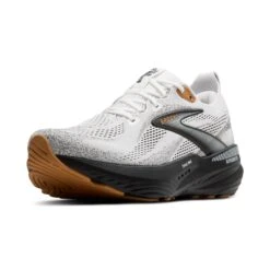 BROOKS Men's Glycerin GTS 22 (135 - White/Grey/Black) 8 BROOKS Men's Glycerin GTS 22 (135 - White/Grey/Black) -Tcrunning Sale Store 110446 135 Z Glycerin GTS 22