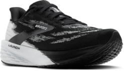 BROOKS Men's Launch 11 (087 - Black/White) -Tcrunning Sale Store 110450 087 A Launch 11