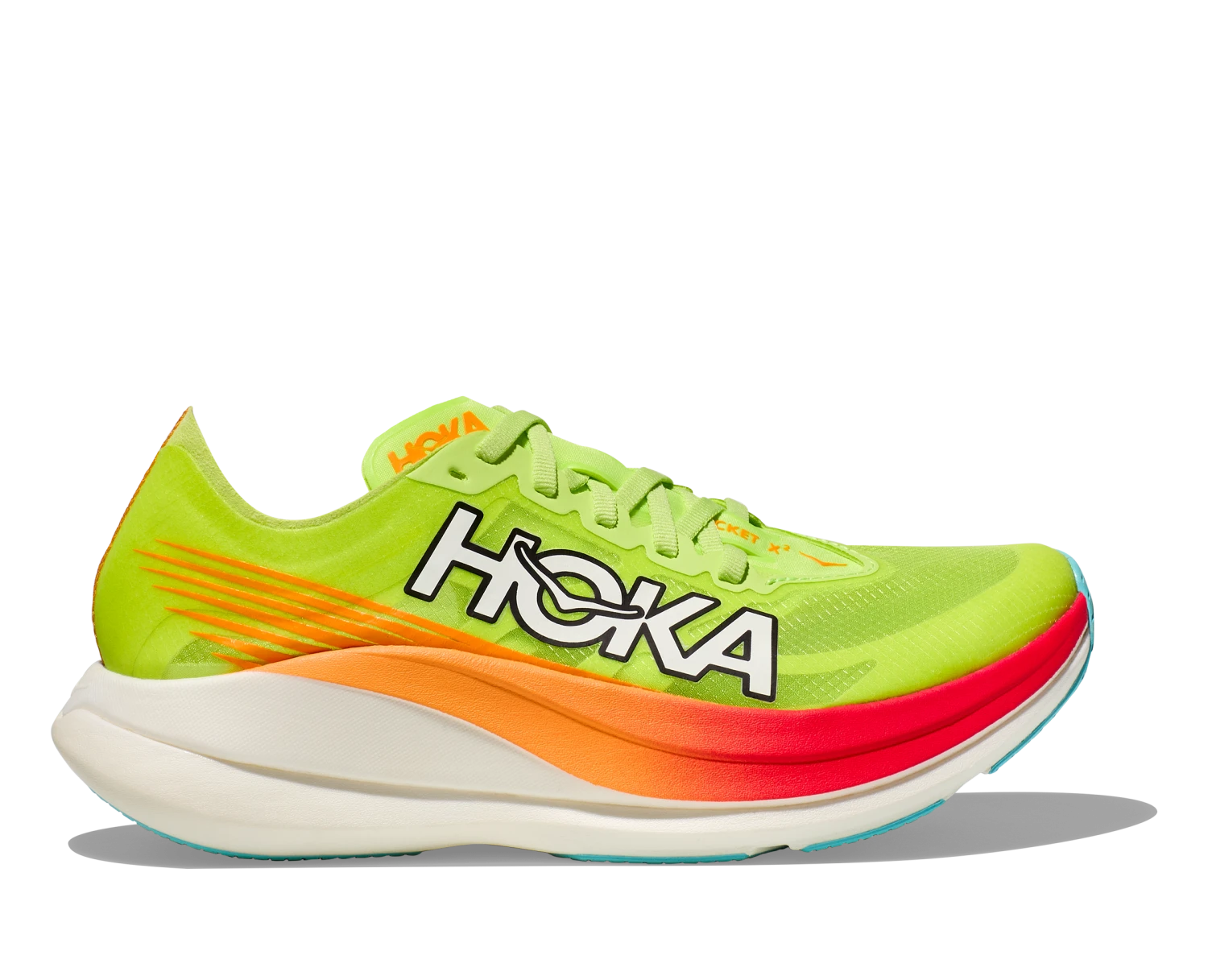 Hoka Unisex Rocket X 2 (LCS - Lettuce/Solar Flare) 1 Hoka Unisex Rocket X 2 (LCS - Lettuce/Solar Flare)