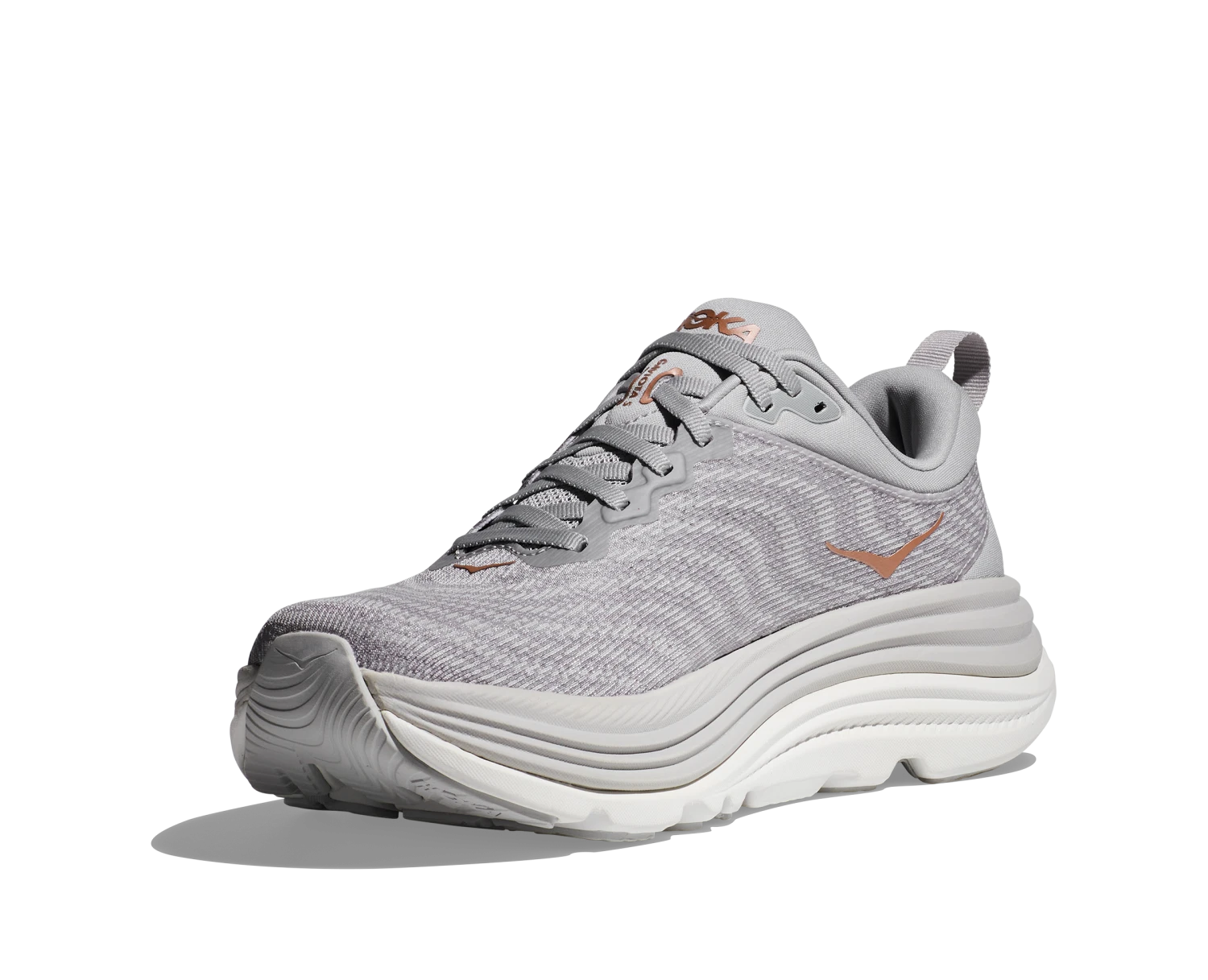 Hoka Women's Gaviota 5 WIDE (HMRG- Harbor Mist/Rose Gold) 3 Hoka Women's Gaviota 5 WIDE (HMRG- Harbor Mist/Rose Gold) - Image 3