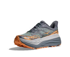 Hoka Women's Stinson 7 (GSP - Grey Skies/Pale Tangerine) -Tcrunning Sale Store 1141531 GSP 3