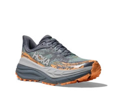 Hoka Women's Stinson 7 (GSP - Grey Skies/Pale Tangerine) -Tcrunning Sale Store 1141531 GSP 6