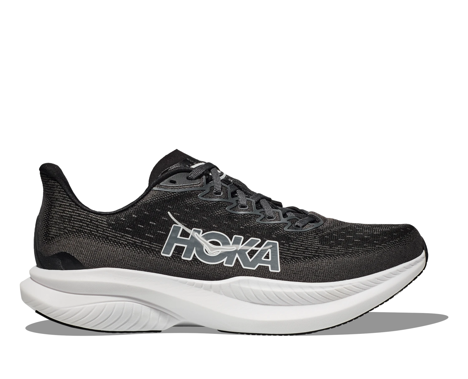 Hoka Women's Mach 6 (BWHT - Black/White) 1 Hoka Women's Mach 6 (BWHT - Black/White)