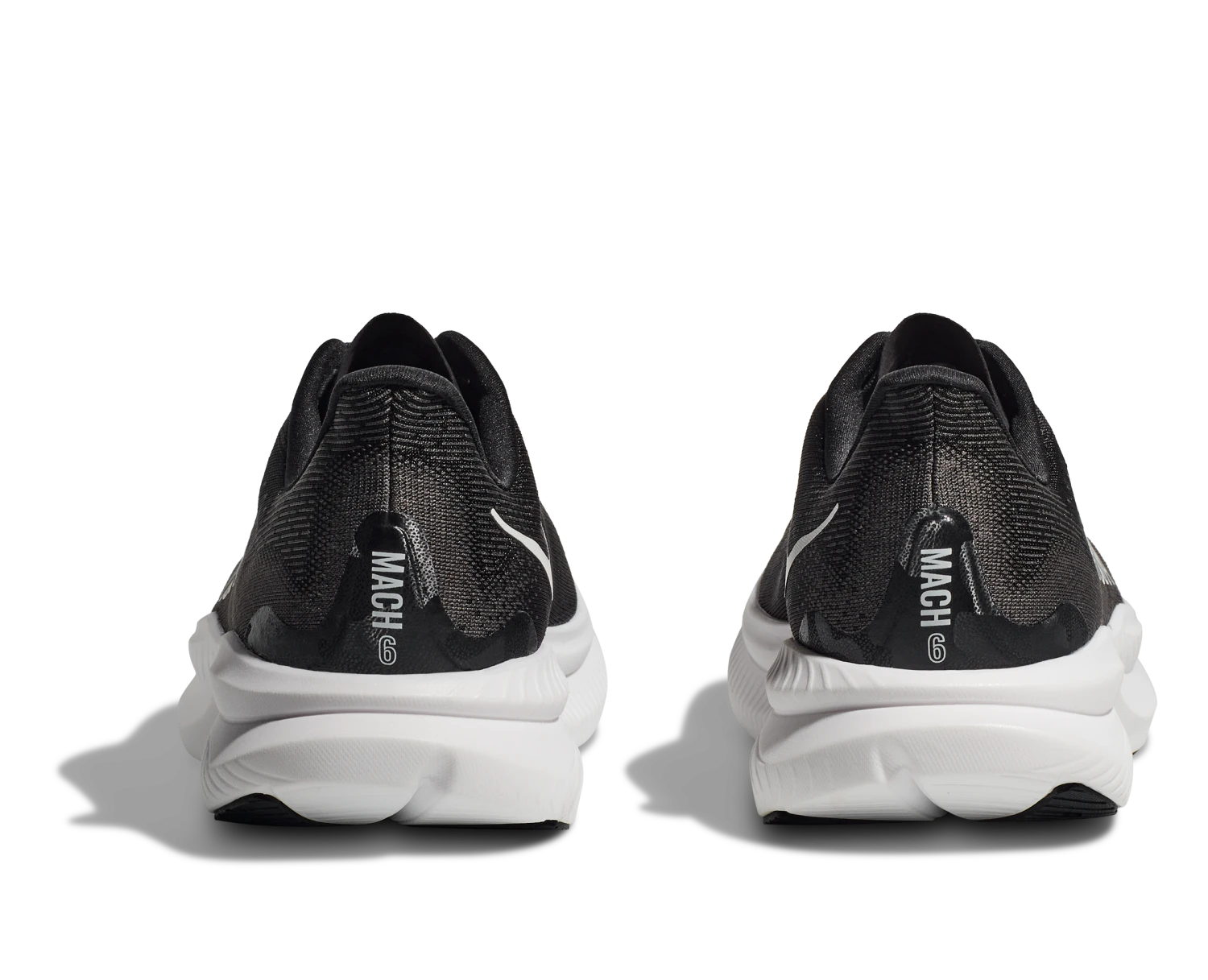 Hoka Women's Mach 6 (BWHT - Black/White) 6 Hoka Women's Mach 6 (BWHT - Black/White) - Image 6