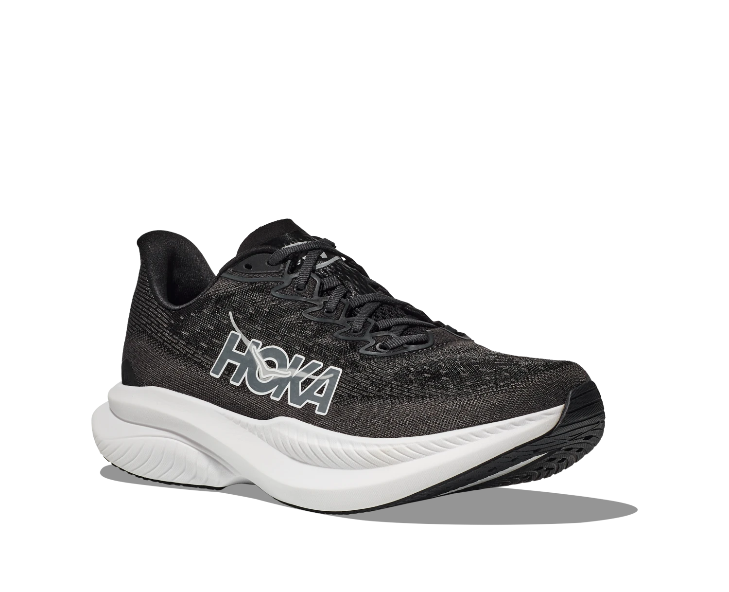 Hoka Women's Mach 6 (BWHT - Black/White) 2 Hoka Women's Mach 6 (BWHT - Black/White) - Image 2