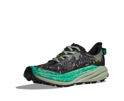 Hoka Women's Speedgoat 6 (BLVR - Black/Aloe Vera) -Tcrunning Sale Store 1147811 BLVR 3