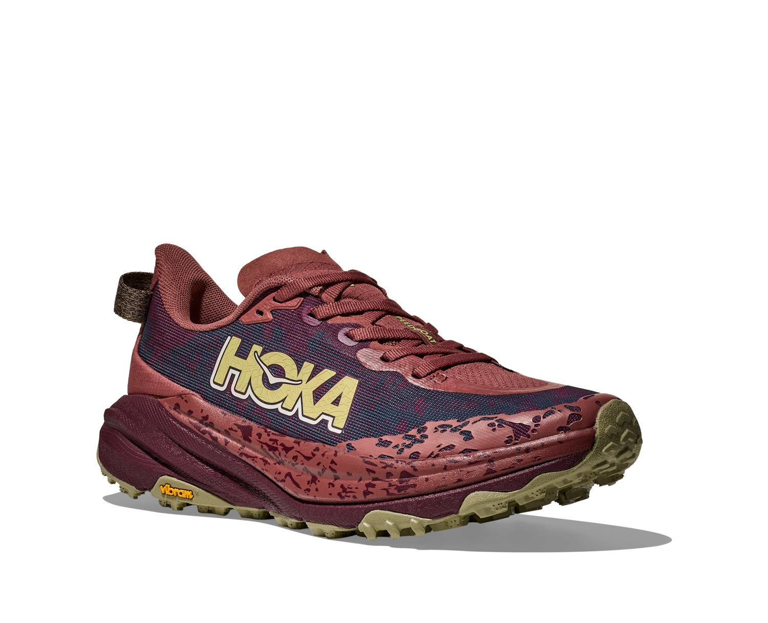 Hoka Women's Speedgoat 6 (RLCK - Rouge/Black Cherry) 3 Hoka Women's Speedgoat 6 (RLCK - Rouge/Black Cherry) - Image 3