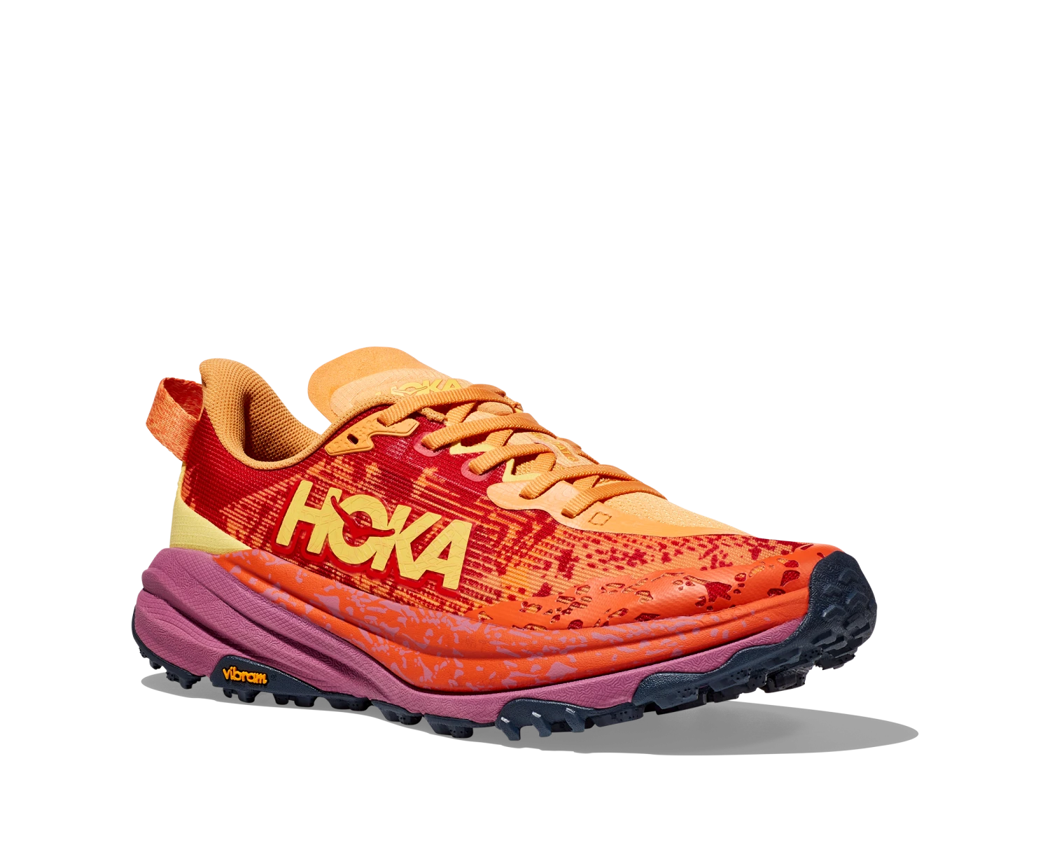 Hoka Women's Speedgoat 6 (SRBT - Sherbet/Beet Root) 2 Hoka Women's Speedgoat 6 (SRBT - Sherbet/Beet Root) - Image 2