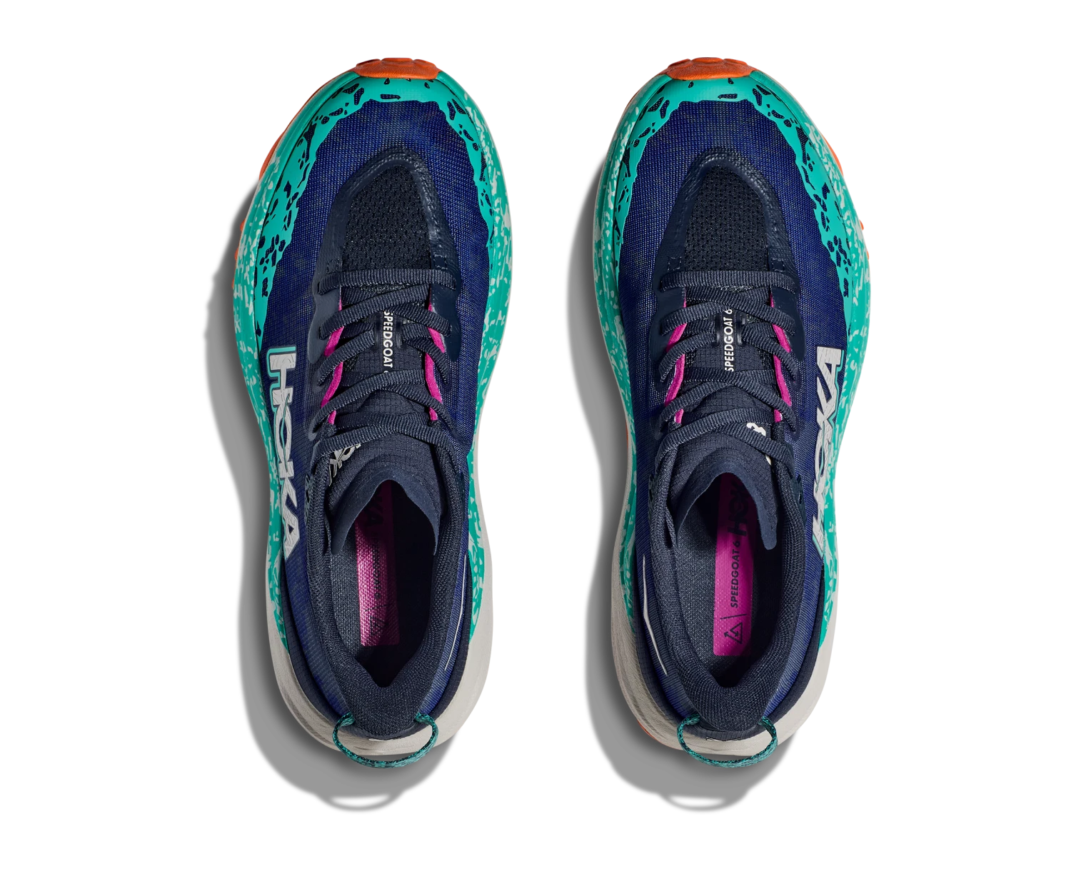 Hoka Women's Speedgoat 6 (VYM - Varsity Navy/Meteor) 6 Hoka Women's Speedgoat 6 (VYM - Varsity Navy/Meteor) - Image 6