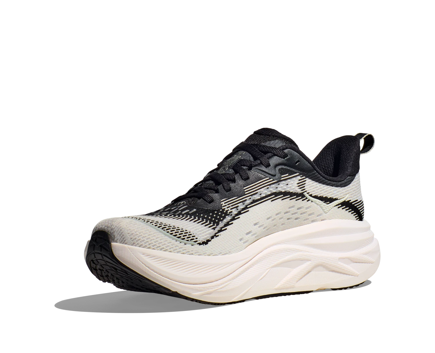 Hoka Women's Skyflow WIDE (BWHT - Black/White) 4 Hoka Women's Skyflow WIDE (BWHT - Black/White) - Image 4