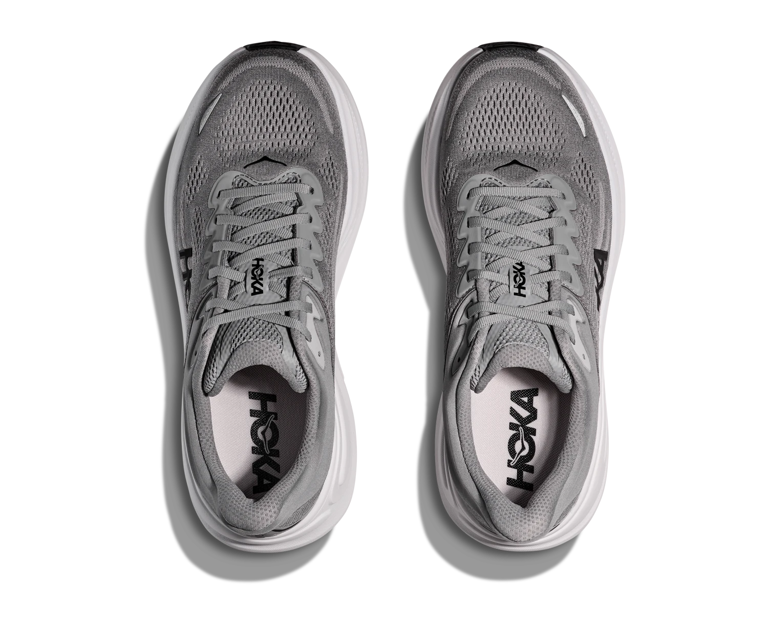 Hoka Men's Bondi 9 EXTRA WIDE (GCTC - Galactic Grey/Stellar) 5 Hoka Men's Bondi 9 EXTRA WIDE (GCTC - Galactic Grey/Stellar) - Image 5