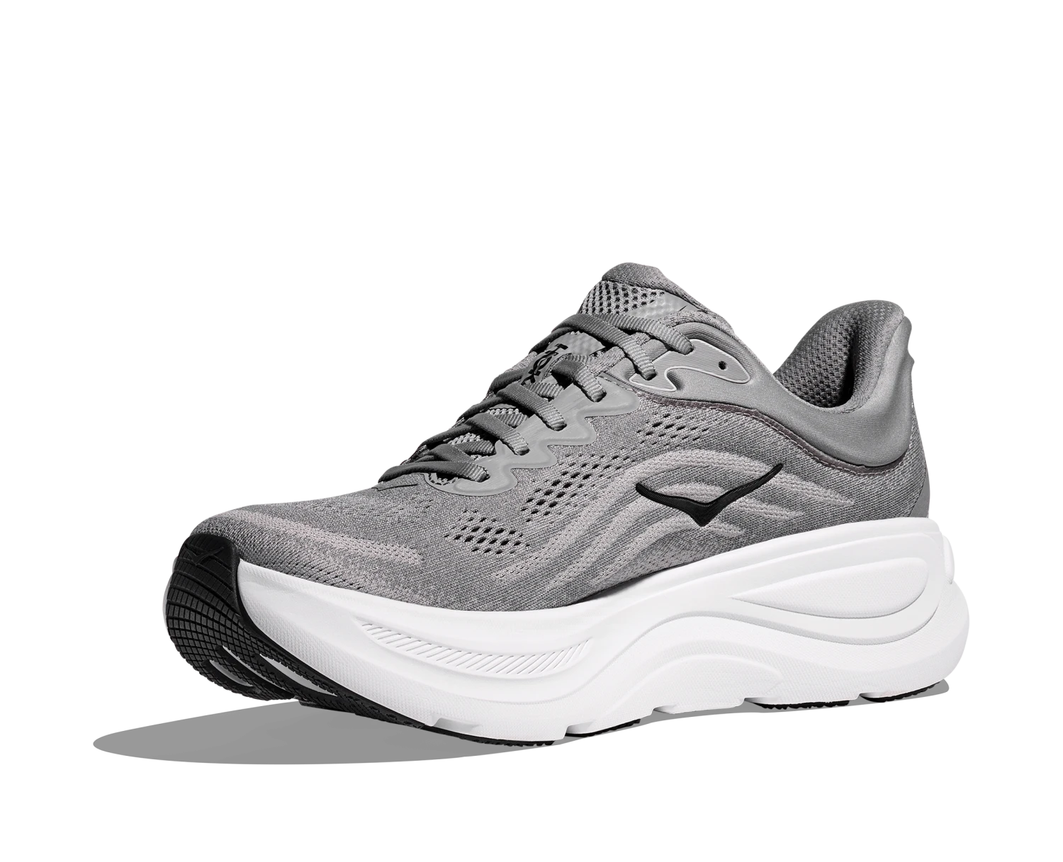 Hoka Men's Bondi 9 EXTRA WIDE (GCTC - Galactic Grey/Stellar) 4 Hoka Men's Bondi 9 EXTRA WIDE (GCTC - Galactic Grey/Stellar) - Image 4