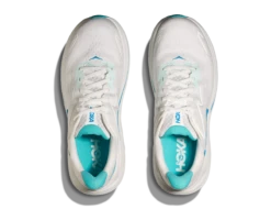 Hoka Men's Clifton 10 (WKY - White/Skyward Blue) -Tcrunning Sale Store 1162030 WKY 2