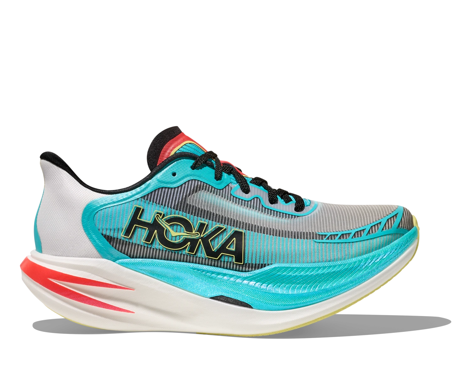 Hoka Unisex Cielo X1 2.0 (FLCK - Frost/Black) 1 Hoka Unisex Cielo X1 2.0 (FLCK - Frost/Black)