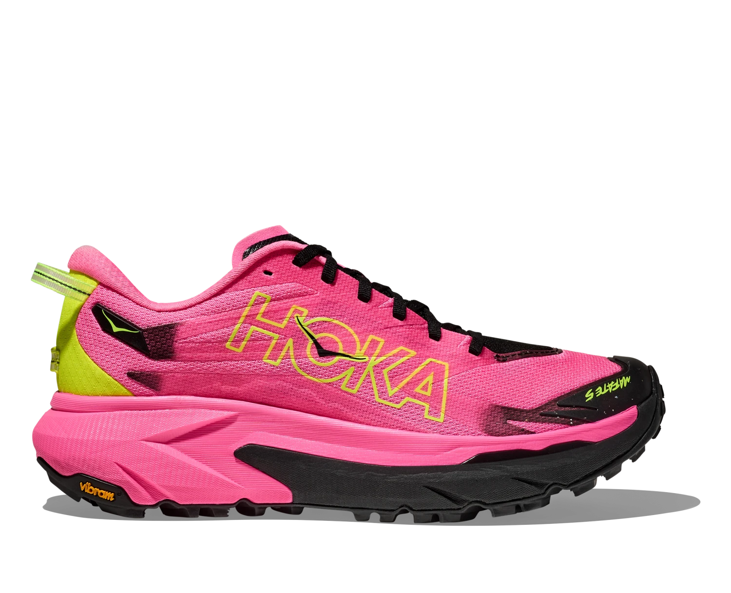 Hoka Men's Mafate 5 (NNR - Neon Rose/Black) 1 Hoka Men's Mafate 5 (NNR - Neon Rose/Black)
