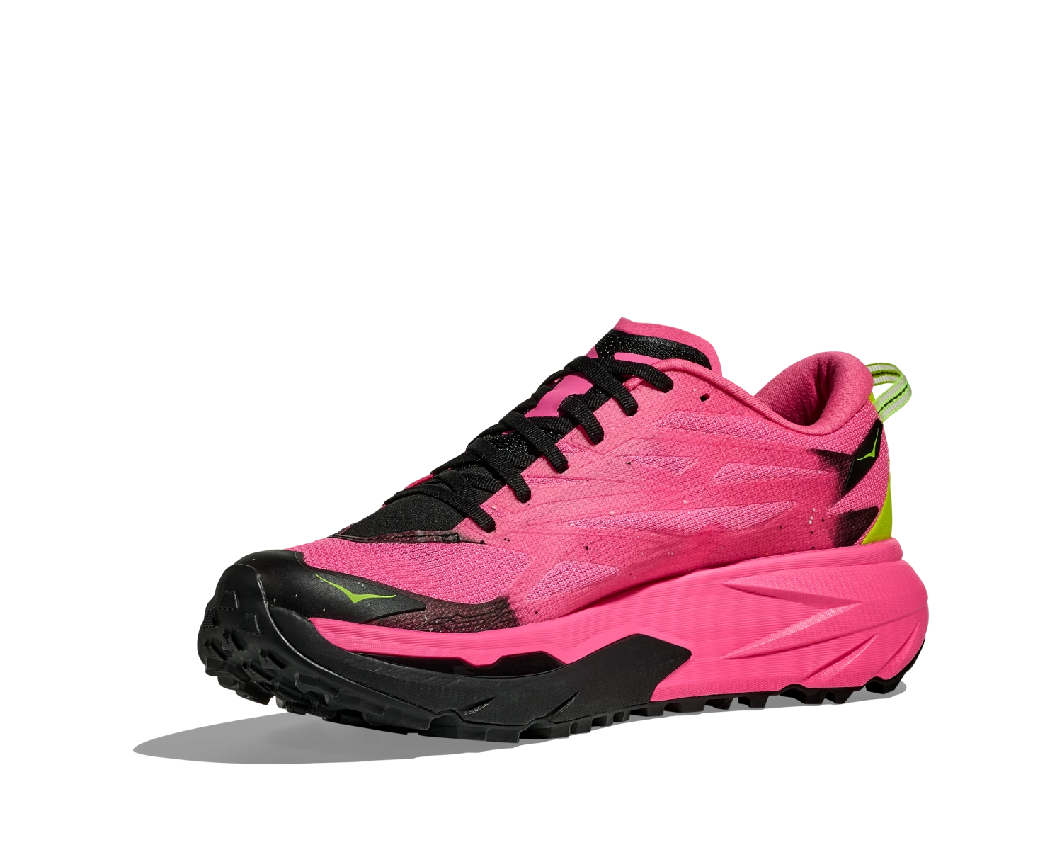 Hoka Men's Mafate 5 (NNR - Neon Rose/Black) 4 Hoka Men's Mafate 5 (NNR - Neon Rose/Black) - Image 4