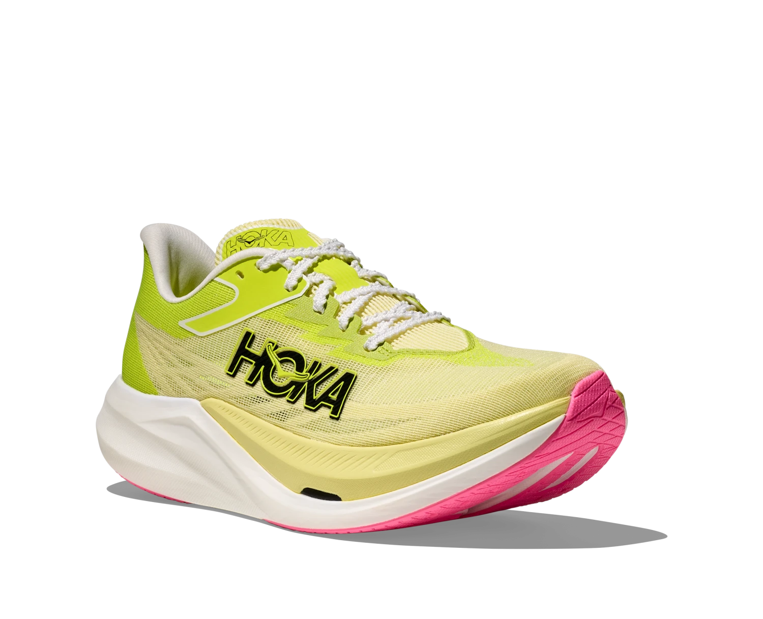 Unisex Rocket X 3 (SNLG - Sunlight/Neon Hoka Citrus) 3 Unisex Rocket X 3 (SNLG - Sunlight/Neon Hoka Citrus) - Image 3