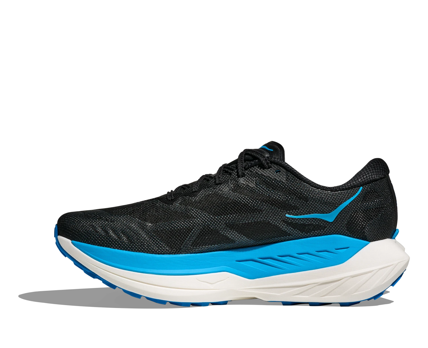 Hoka Men's Rocket X Trail (BKSK - Black/Skyward Blue) 2 Hoka Men's Rocket X Trail (BKSK - Black/Skyward Blue) - Image 2