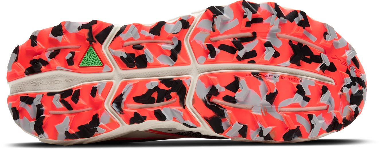 BROOKS Women's Cascadia 18 (011 - Black/Blue Wash/Flame) 6 BROOKS Women's Cascadia 18 (011 - Black/Blue Wash/Flame) - Image 6