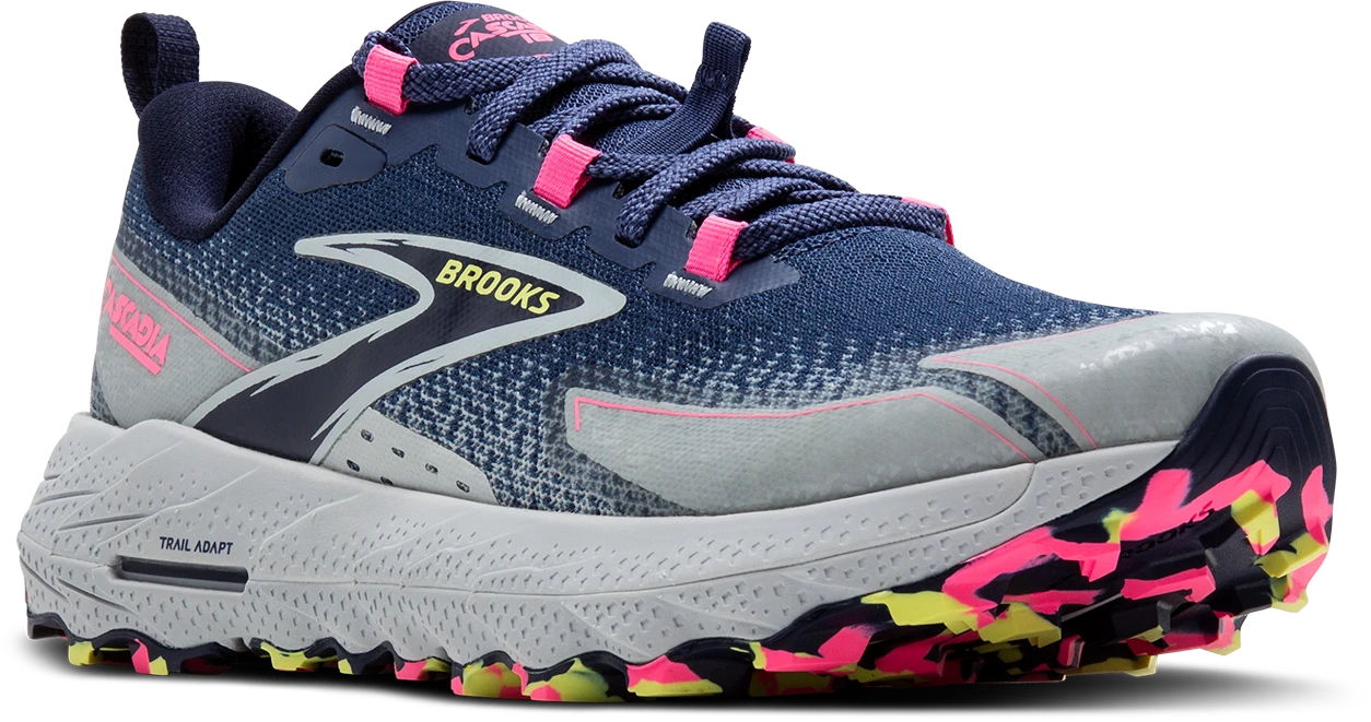 BROOKS Women's Cascadia 18 (476 - Oceana/Pearl Blue/Pink) 3 BROOKS Women's Cascadia 18 (476 - Oceana/Pearl Blue/Pink) - Image 3