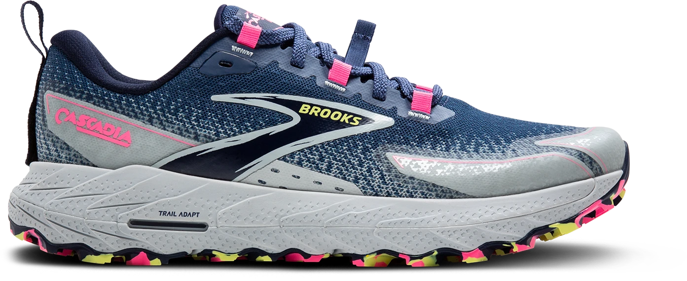 BROOKS Women's Cascadia 18 (476 - Oceana/Pearl Blue/Pink) 1 BROOKS Women's Cascadia 18 (476 - Oceana/Pearl Blue/Pink)