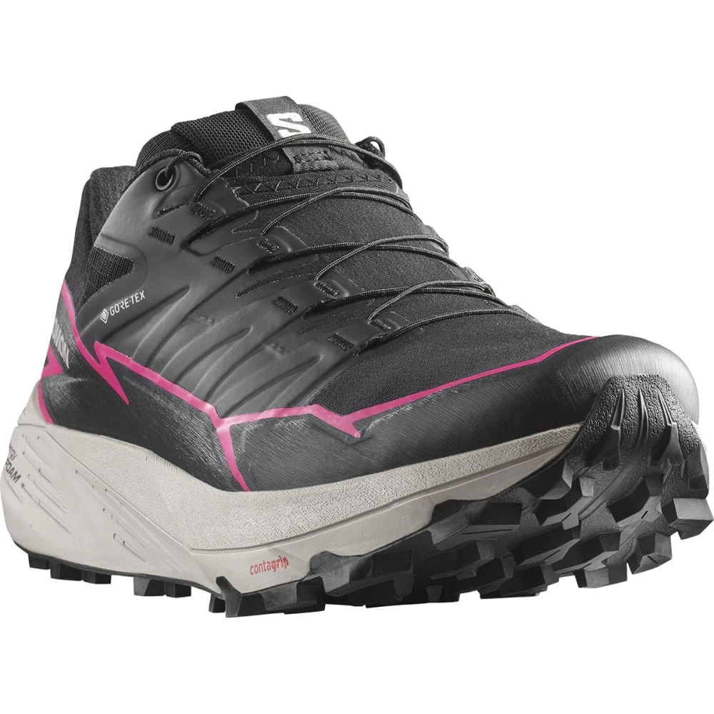 Salomon Women’s Thundercross GORE-TEX (Black/Black/Pink Glo) 3 Salomon Women’s Thundercross GORE-TEX (Black/Black/Pink Glo) - Image 3