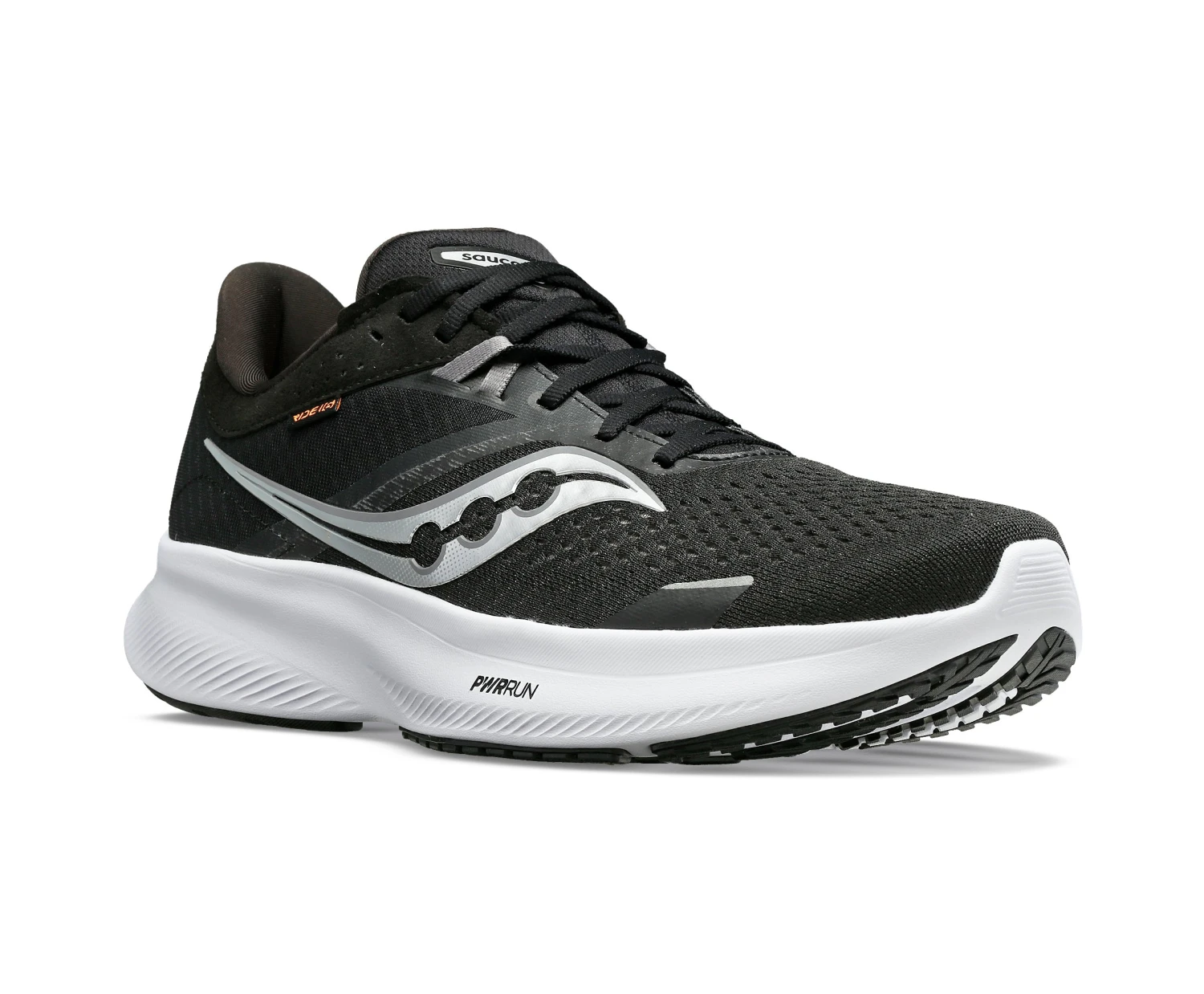 Saucony Women’s Ride 16 (05 - Black/White) 3 Saucony Women’s Ride 16 (05 - Black/White) - Image 3