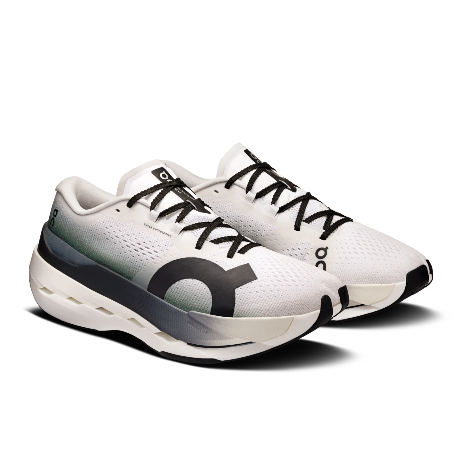 On Men's Cloudboom Max (White/Black) 3 On Men's Cloudboom Max (White/Black) - Image 3