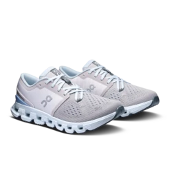 On Women's Cloud X 4 (Silver/Chambray) -Tcrunning Sale Store 3WE30073278 cloud x 4 ss25 silver chambray w g6
