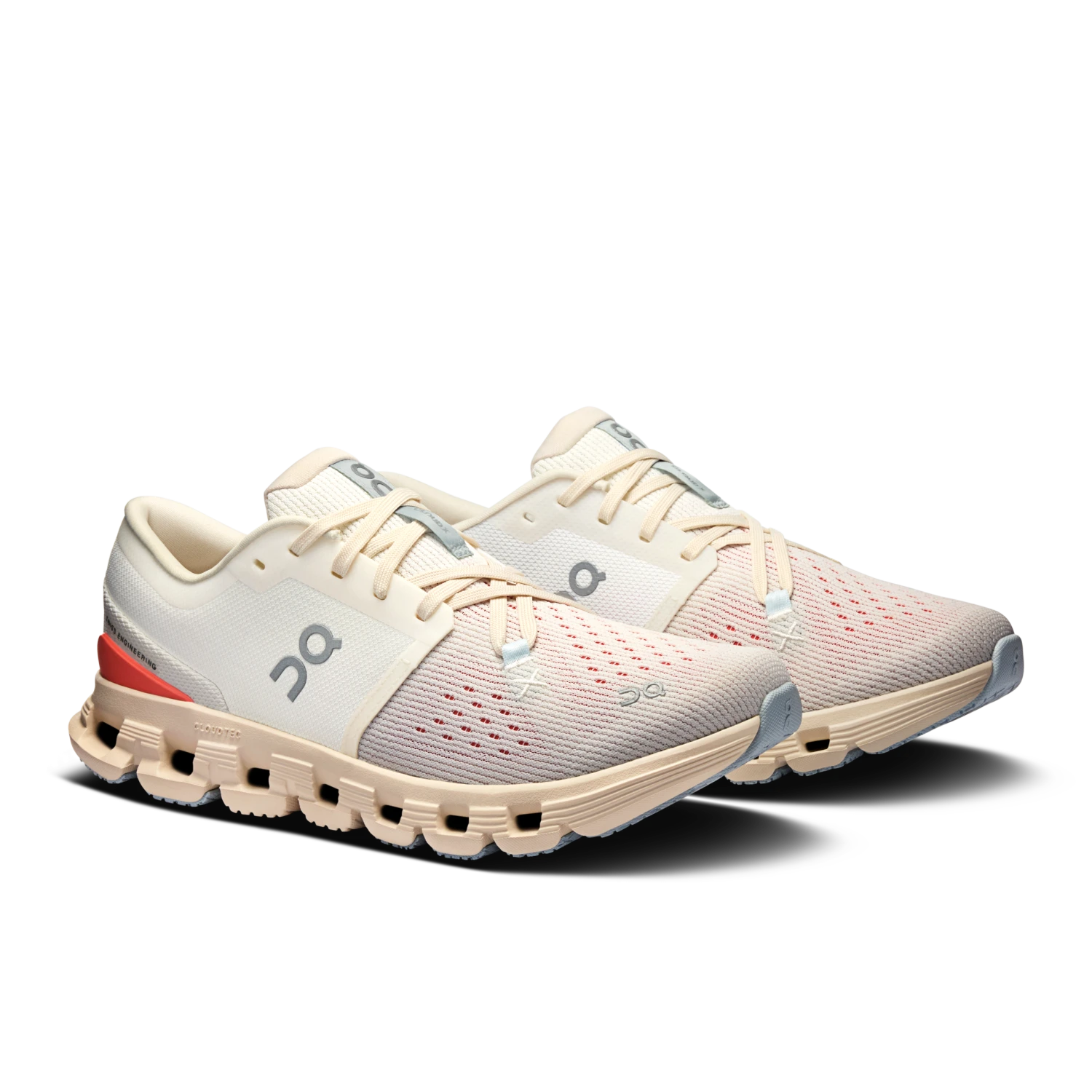 Women's Cloud X 4 (Ivory/Salmon) 3 Women's Cloud X 4 (Ivory/Salmon) - Image 3