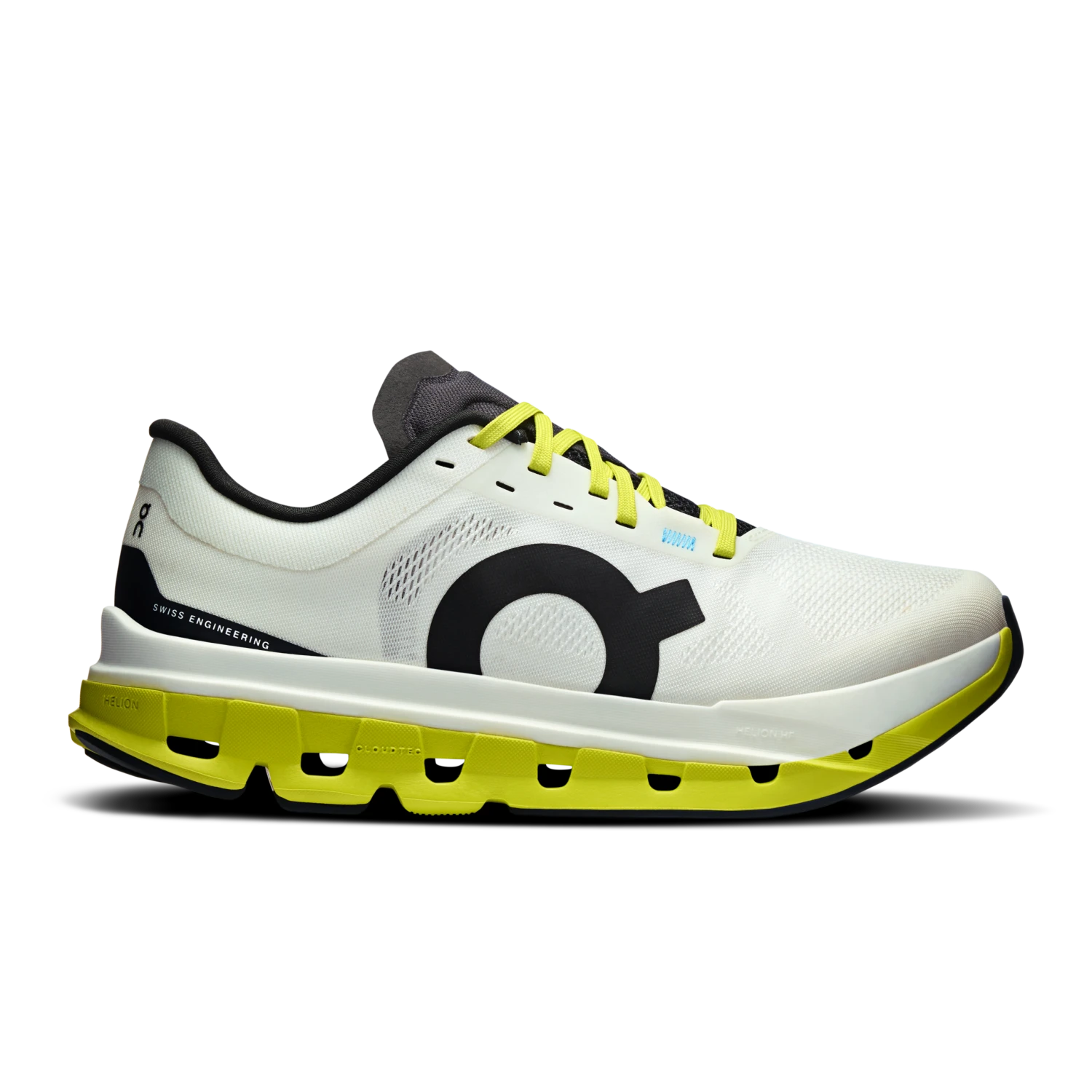 On Women's Cloudflow 5 (White/Lime) 1 On Women's Cloudflow 5 (White/Lime)