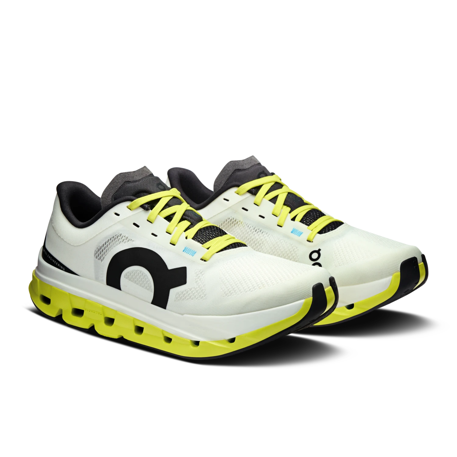 On Women's Cloudflow 5 (White/Lime) 6 On Women's Cloudflow 5 (White/Lime) - Image 6