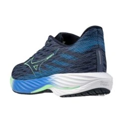 Mizuno Men's Wave Rider 28 (8Z4S - Vintage Indigo/Neo Mint) -Tcrunning Sale Store 411456 8Z4S 07
