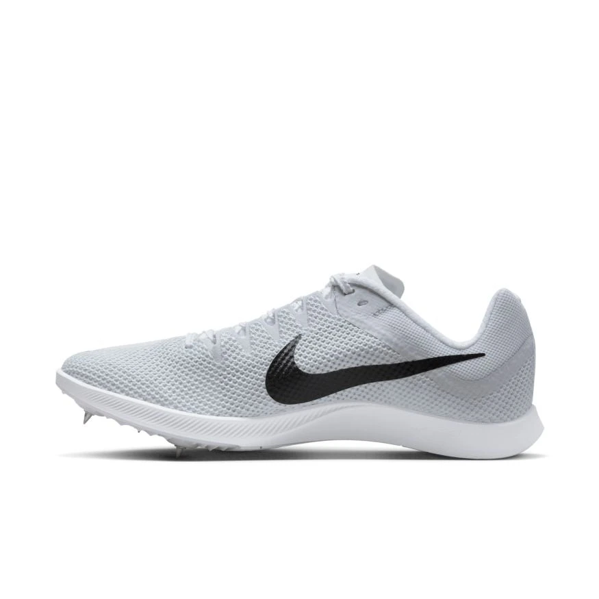 Nike Unisex Zoom Rival Distance (100 - White/Black/Metallic Silver) 2 Nike Unisex Zoom Rival Distance (100 - White/Black/Metallic Silver) - Image 2