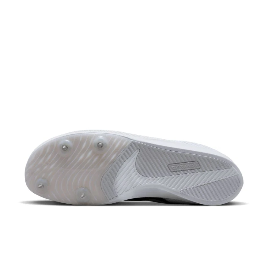 Nike Unisex Zoom Rival Distance (100 - White/Black/Metallic Silver) 6 Nike Unisex Zoom Rival Distance (100 - White/Black/Metallic Silver) - Image 6