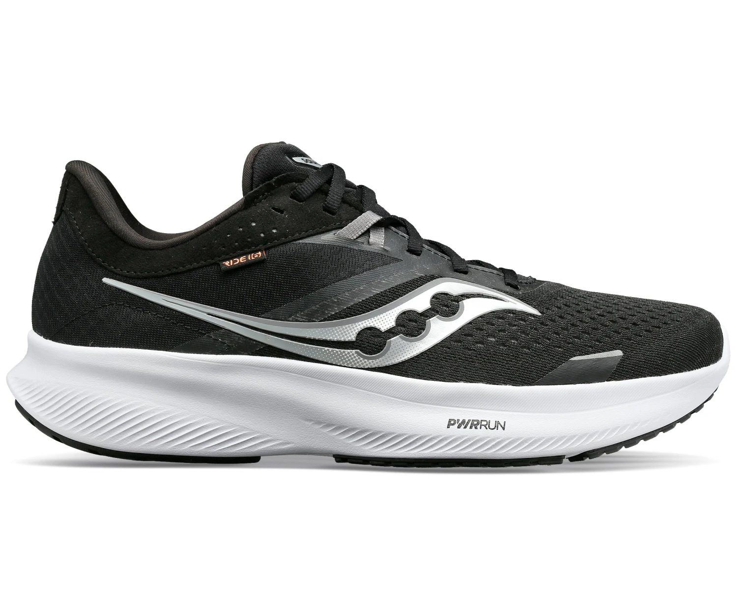 Saucony Women’s Ride 16 (05 - Black/White) 1 Saucony Women’s Ride 16 (05 - Black/White)