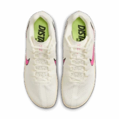 Nike Unisex Zoom Rival Distance (101 - Sail/Fierce Pink-LT Lemon Twist) -Tcrunning Sale Store AURORA DC8725 101 PHCTH001 2000