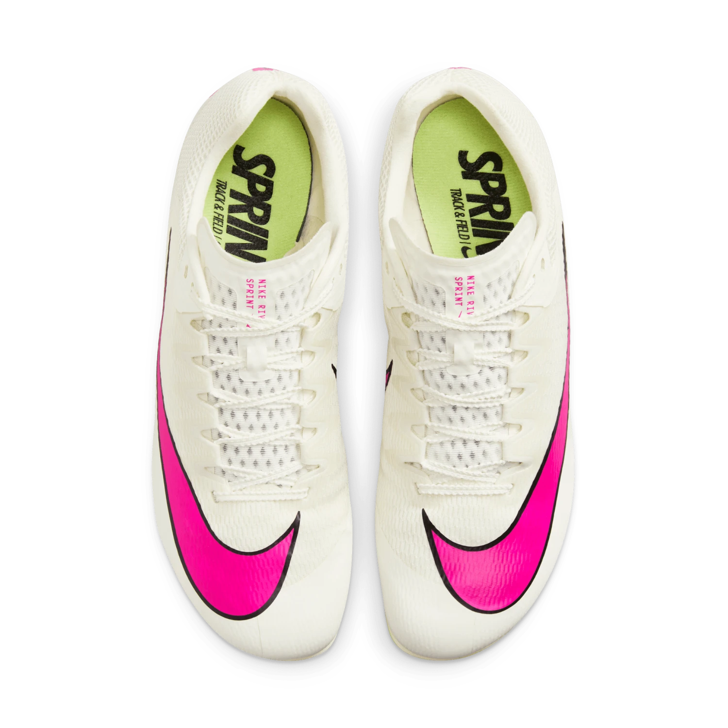 Nike Unisex Zoom Rival Sprint (101 - Sail/Fierce Pink-LT Lemon Twist) 7 Nike Unisex Zoom Rival Sprint (101 - Sail/Fierce Pink-LT Lemon Twist) - Image 7