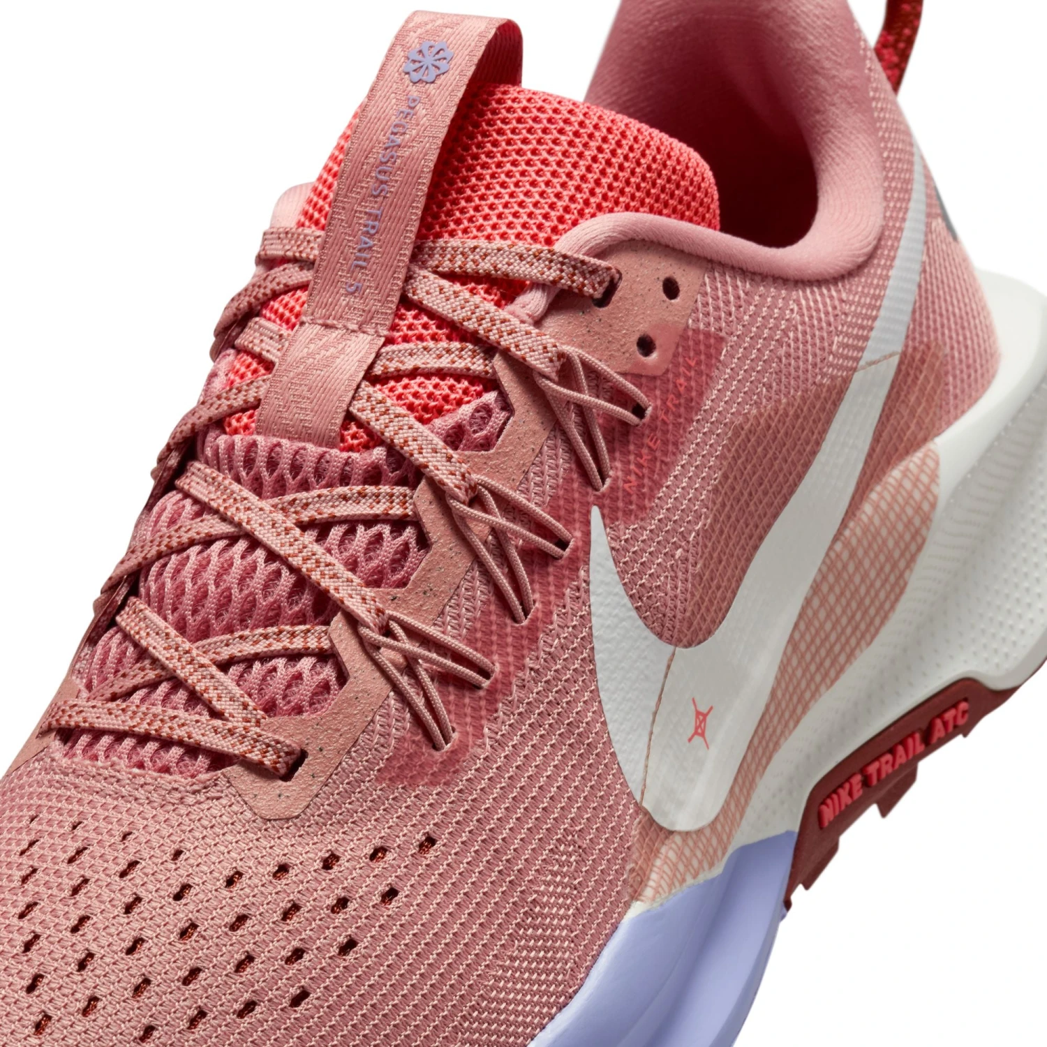 Nike Women’s React Pegasus Trail 5 (601 - Red Stardust/Mars Stone-Lilac Ice) 4 Nike Women’s React Pegasus Trail 5 (601 - Red Stardust/Mars Stone-Lilac Ice) - Image 4