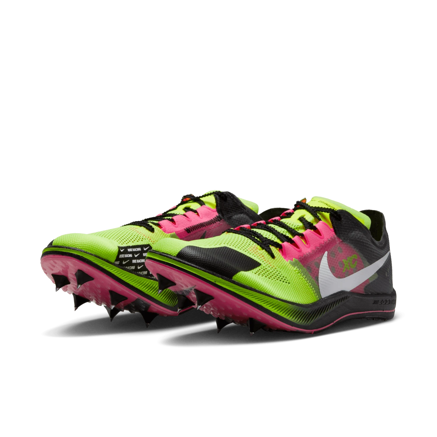 Nike Unisex ZoomX Dragonfly XC (700 - Volt/White-Black-Hyper Pink) 3 Nike Unisex ZoomX Dragonfly XC (700 - Volt/White-Black-Hyper Pink) - Image 3