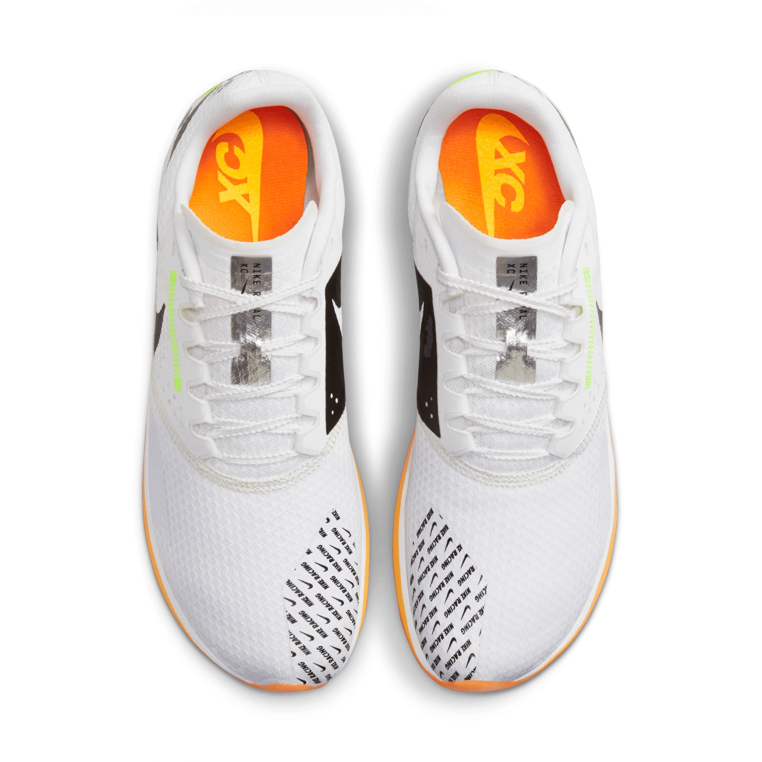 Nike Unisex Zoom Rival XC 6 (100 - White/Black-Total Orange-Laser Orange) 5 Nike Unisex Zoom Rival XC 6 (100 - White/Black-Total Orange-Laser Orange) - Image 5