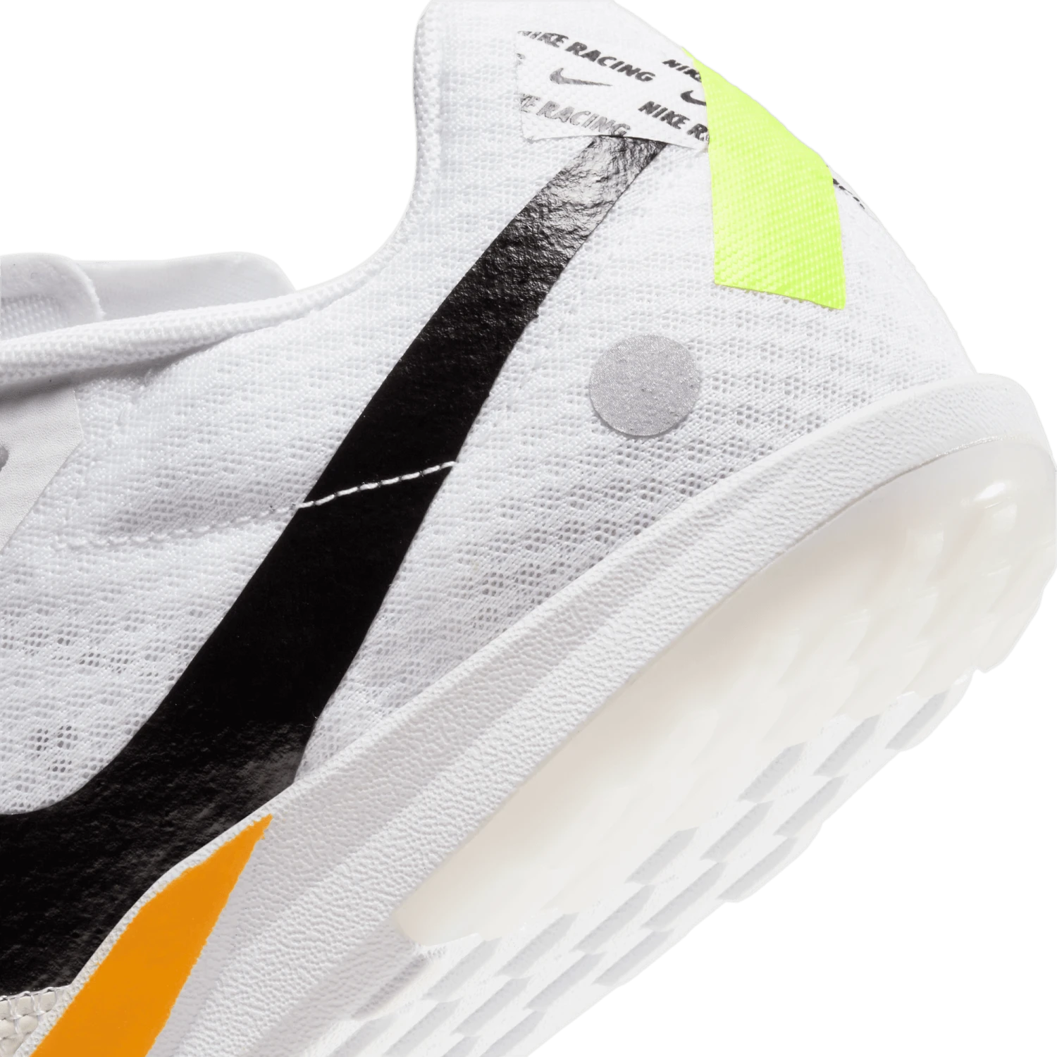 Nike Unisex Zoom Rival XC 6 (100 - White/Black-Total Orange-Laser Orange) 9 Nike Unisex Zoom Rival XC 6 (100 - White/Black-Total Orange-Laser Orange) - Image 9