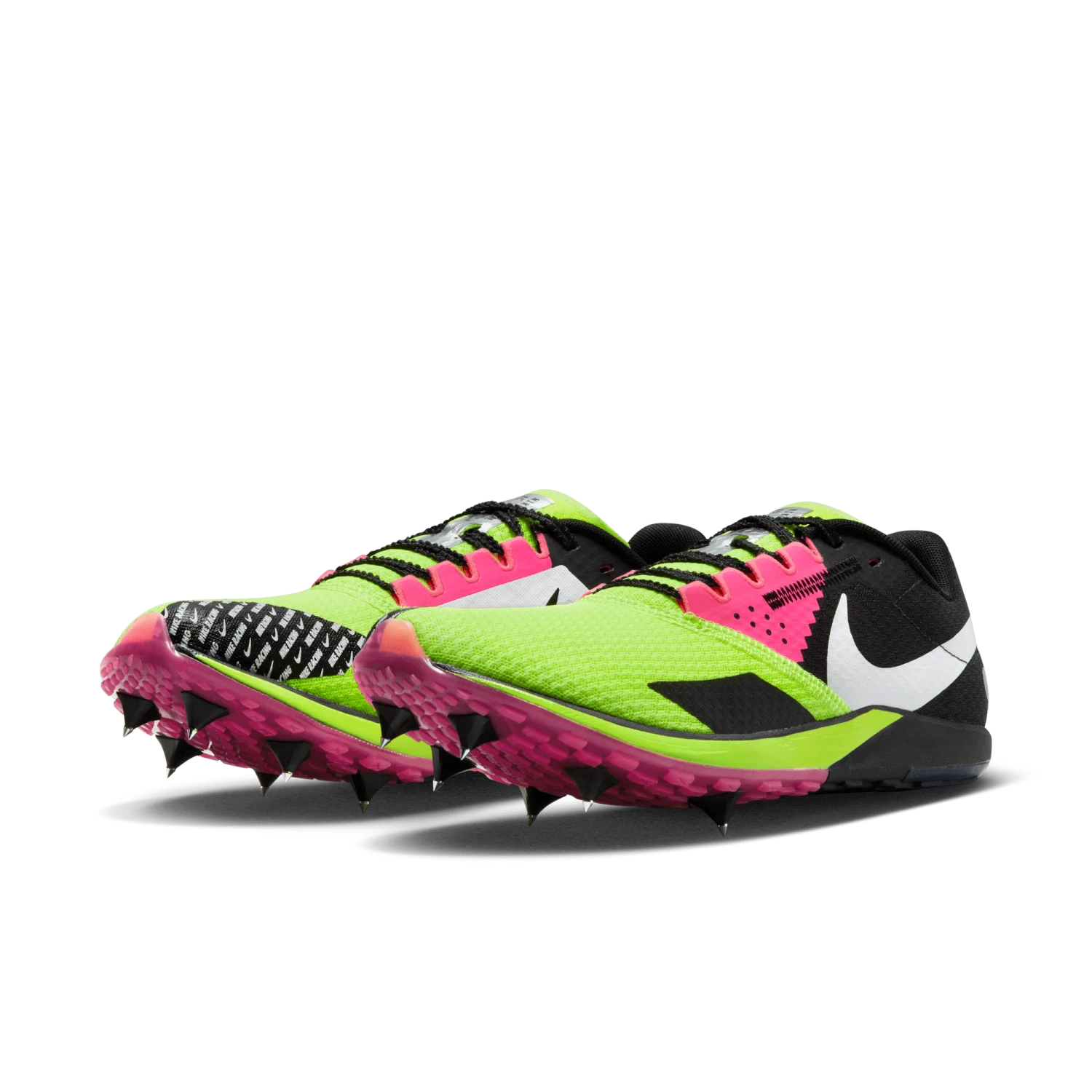 Nike Unisex Zoom Rival XC 6 (700 - Volt/White-Black-Hyper Pink) 3 Nike Unisex Zoom Rival XC 6 (700 - Volt/White-Black-Hyper Pink) - Image 3