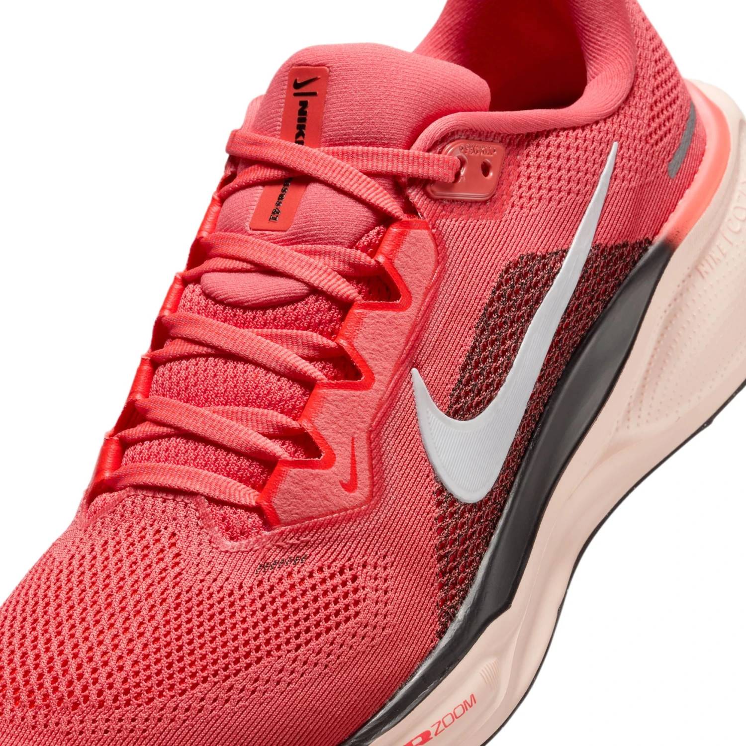 Nike Women's Pegasus 41 (801 - Magic Ember/White-Black-Washed Coral) 4 Nike Women's Pegasus 41 (801 - Magic Ember/White-Black-Washed Coral) - Image 4