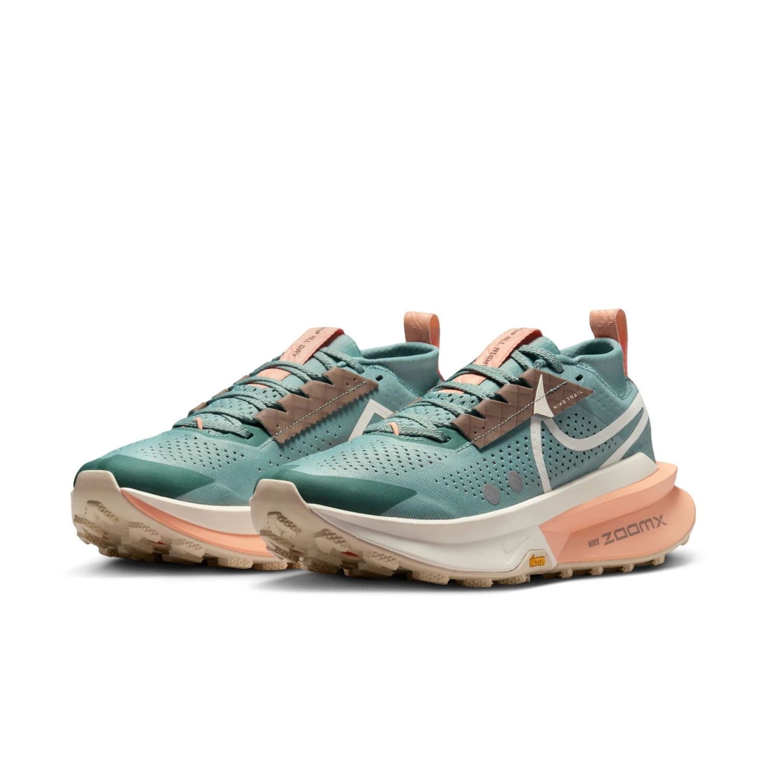 Nike Women’s Zegama Trail 2 (008 - Cannon/Soft Pearl-Orange Chalk) 3 Nike Women’s Zegama Trail 2 (008 - Cannon/Soft Pearl-Orange Chalk) - Image 3